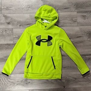 Under Armour Boys Bright Yellow Hoodie